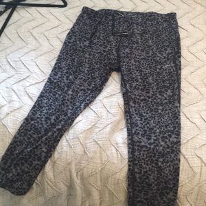 Women Nike cheetah leggings